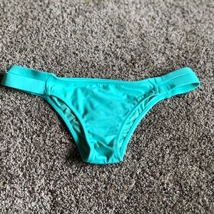 Shade & Shore Cheeky Bikini Bottom in teal